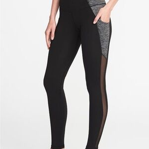 Old Navy High-Rise Side-Pocket Compression Leggings